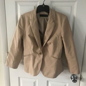 The Limited Beige Blazer